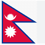 Nep&aacute;l - vlajka